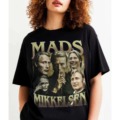 Limited Mads Mikkelsen Vintage T-Shirt, Vintage Hannibal Lecter, Mads Mikkelsen T-Shirt, Mads Mikkelsen Sweatshirt