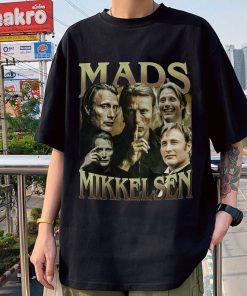 Limited Mads Mikkelsen Vintage T-Shirt, Vintage Hannibal Lecter, Mads Mikkelsen T-Shirt, Mads Mikkelsen Sweatshirt