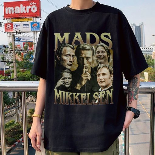 Limited Mads Mikkelsen Vintage T-Shirt, Vintage Hannibal Lecter, Mads Mikkelsen T-Shirt, Mads Mikkelsen Sweatshirt