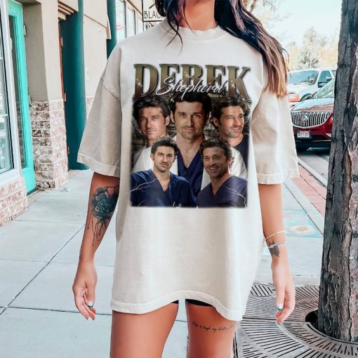 Limited Derek Shepherd Vintage Shirt, Gift For Women And Man Unisex Sweatshirt,Unisex Y2k Aesthetic Shirt