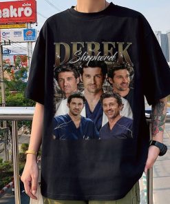 Limited Derek Shepherd Vintage Shirt, Gift For Women And Man Unisex Sweatshirt,Unisex Y2k Aesthetic Shirt