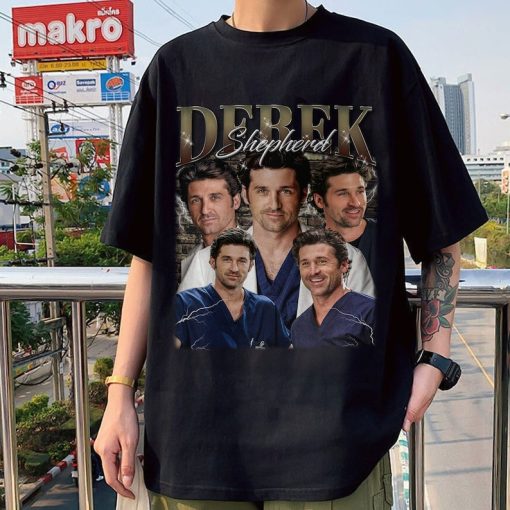 Limited Derek Shepherd Vintage Shirt, Gift For Women And Man Unisex Sweatshirt,Unisex Y2k Aesthetic Shirt