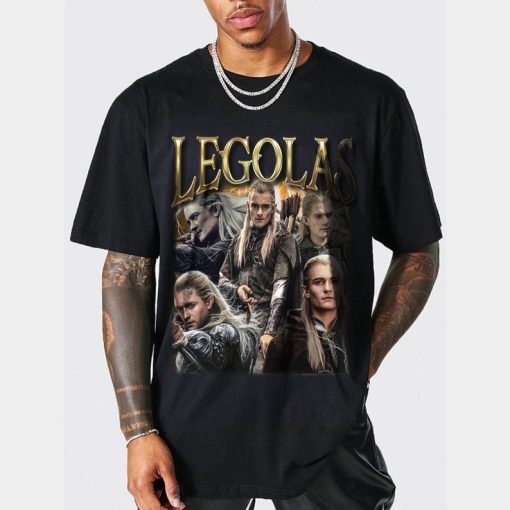 Limited Legolas Vintage T-Shirt, Gift For Women And Man Unisex T-Shirt, Oversized Retro Bootleg Tee