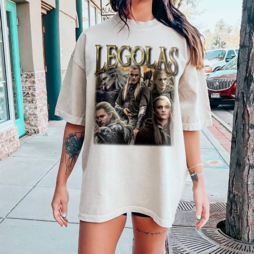 Limited Legolas Vintage T-Shirt, Gift For Women And Man Unisex T-Shirt, Oversized Retro Bootleg Tee