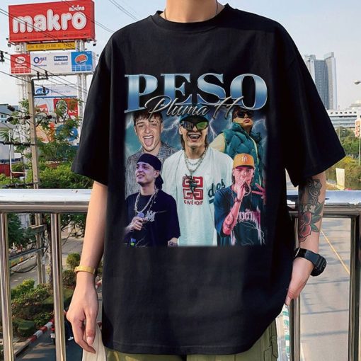 Peso Pluma Vintage Look LA Edition Shirt, Oversized Retro Bootleg Tee