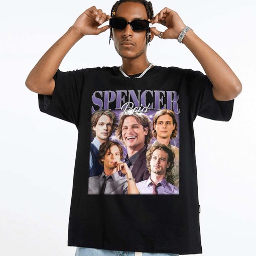 Limited Spencer Reid Vintage Shirt, Spencer Reid Gift For Women And Man Unisex Shirt, Unisex 90s Vintage Shirt