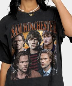 Limited Sam Winchester Vintage T-Shirt, Retro Oversized Cute Fan Gift, Homage Graphic Unisex T-Shirt