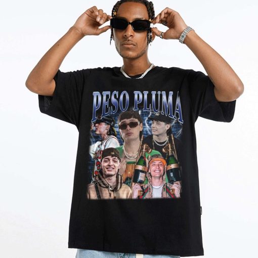 Peso Pluma Vintage Music Shirt, Peso Pluma Merch Gift For Fan Sweatshirt, Peso Pluma World Tour Hoodie