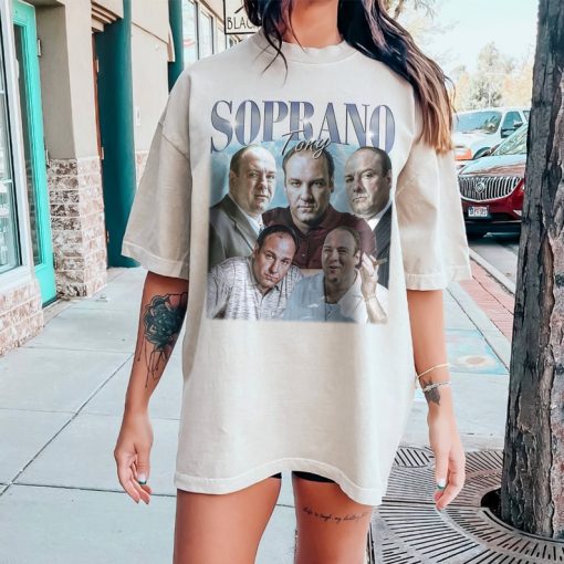 Limited Tony Soprano Vintage T-Shirt, Tony Soprano Gift For Women And Man Unisex T-Shirt, Oversized Unisex Shirt