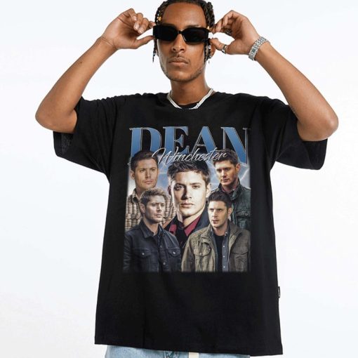 Dean Winchester Gift For Women And Man Unisex Shirt, Vintage 90's Actor Tees, Limited Dean Winchester Vintage T-Shirt