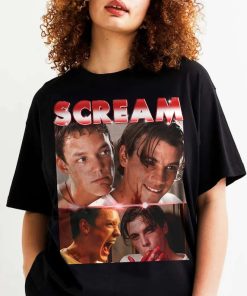 Let's Watch Scary Movie Shirt, Scream Stu Macher Billy Loomis Shirt, Scary Horror Tees, Fan Shirt Sidney Actress