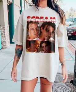 Let's Watch Scary Movie Shirt, Scream Stu Macher Billy Loomis Shirt, Scary Horror Tees, Fan Shirt Sidney Actress