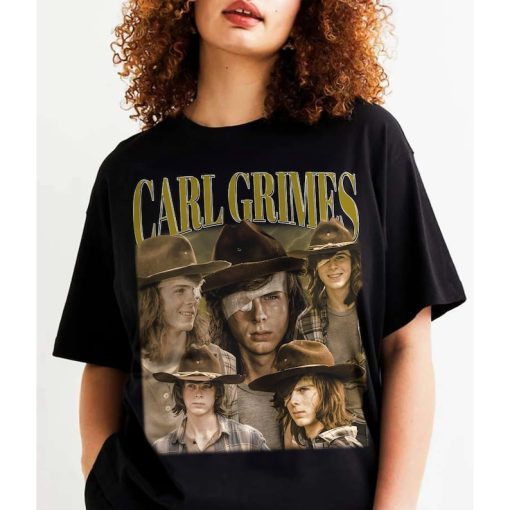 Limited Carl Grimes Vintage T-Shirt, Unisex Vintage Bootleg Gift Retro, Gift For Women And Man Unisex T-Shirt