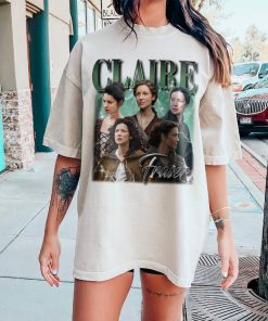 Claire Fraser Outlander Vintage Shirt, Oversized Unisex Retro Tee, Gift For Women And Man Unisex Sweatshirt