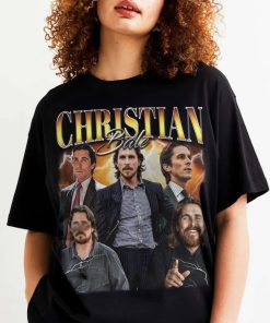 Limited Christian Bale Vintage T-Shirt, Bootleg Retro 90's Fans Hoodie, Oversized Unisex Retro Tee