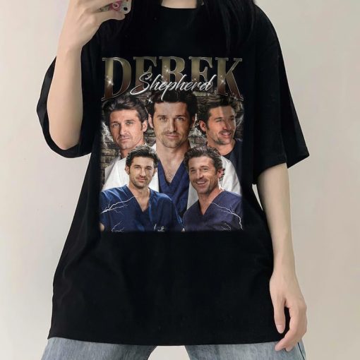 Limited Derek Shepherd Vintage Shirt, Gift For Women And Man Unisex Sweatshirt,Unisex Y2k Aesthetic Shirt