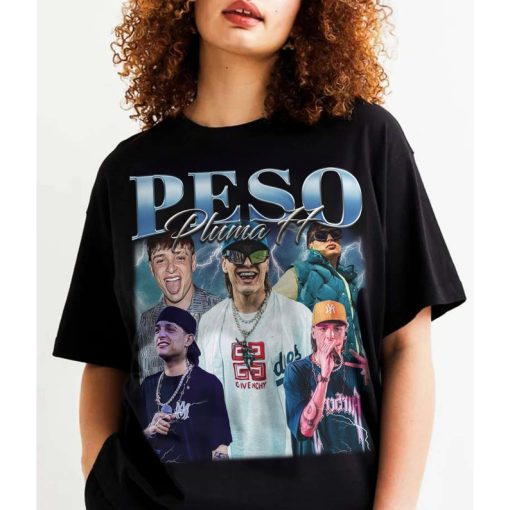 Peso Pluma Vintage Look LA Edition Shirt, Oversized Retro Bootleg Tee