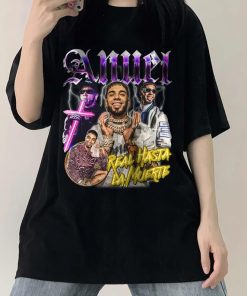 Anuel Vintage look Shirt, Retro Oversized Cute Fan Gift, 90s Graphic Unisex Tee, Anuel Merch, Graphic Inspired Shirt