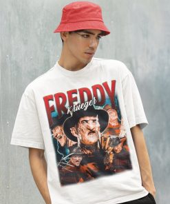 Retro Freddy Krueger Shirt -Freddy Krueger Tshirt,Freddy Krueger T shirt,Freddy Krueger T-shirt