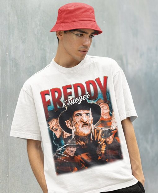 Retro Freddy Krueger Shirt -Freddy Krueger Tshirt,Freddy Krueger T shirt,Freddy Krueger T-shirt