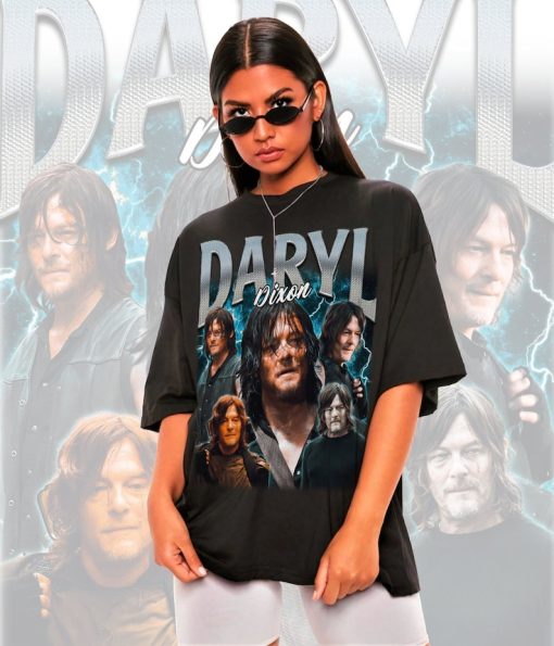 Retro Daryl Dixon Shirt -Daryl Dixon Sweatshirt,Daryl Dixon Tshirt,Daryl Dixon T-shirt,Norman Reedus Shirt