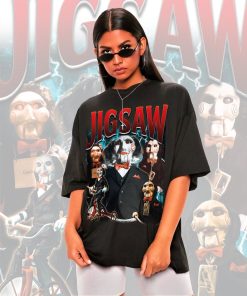 Vintage Jigsaw Shirt -Jigsaw Tshirt,Jigsaw T-shirt,Jigsaw T shirt,Jigsaw Merch,Retro Saw Shirt,Saw Tshirt,Saw T-shirt