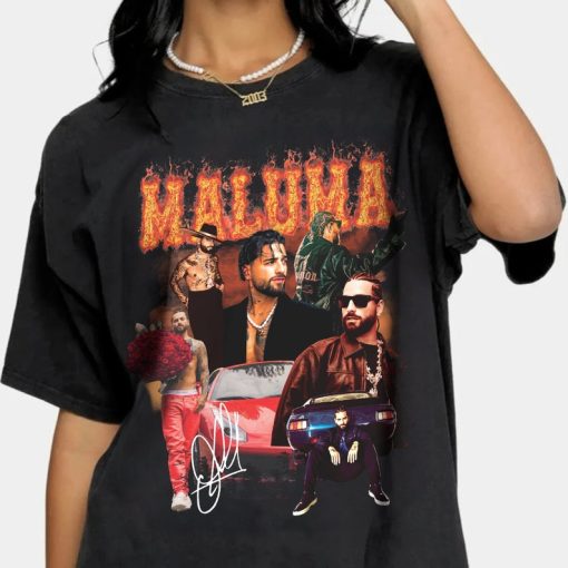 Vintage Maluma Shirt, Maluma Bootleg Shirt, Retro Maluma Shirt For Fan, Maluma Unisex Y2k Clothing,Maluma Fan Gift