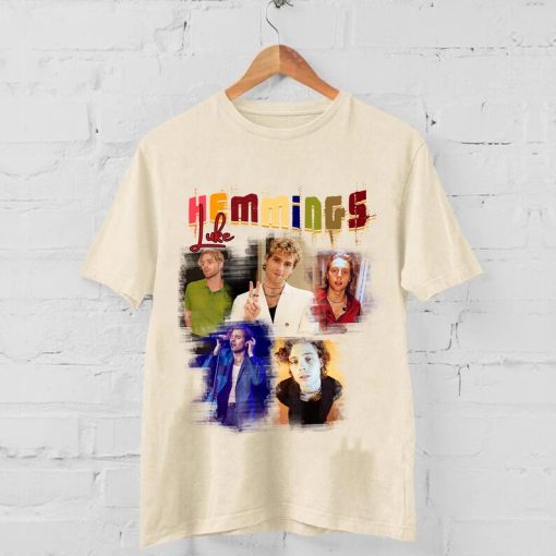 Limited Luke Hemmings Shirt, Vintage Luke Hemmings 90s Shirt, Retro Luke Hemmings Shirt For Fan