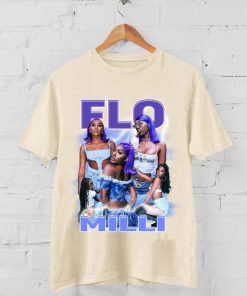 Limited Flo Milli Shirt, Vintage Flo Milli 90s Shirt, Retro Flo Milli Shirt For Fan