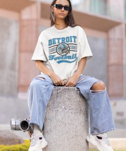 Vintage Detroit Football Crewneck Sweatshirt , T-Shirt, Lions Sweatshirt