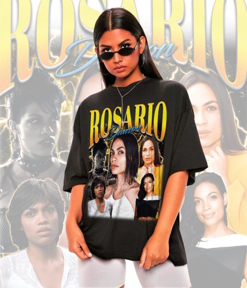 Retro Rosario Dawson Shirt -Rosario Dawson Tshirt,Rosario Dawson T shirt,Rosario Dawson T-shirt