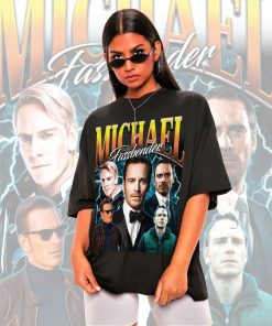 Retro Michael Fassbender Shirt-Michael Fassbender Tshirt,Michael Fassbender T-shirt,Michael Fassbender T shirt