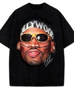 Dennis Rodman NWO Hollywood WCW Rodzilla Wrestling 90's Vintage Graphic Design T-Shirt