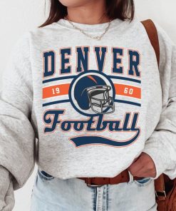 Vintage Denver Football Crewneck, Broncos Sweatshirt