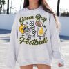 Retro Green Bay Football Crewneck Sweatshirt / T-Shirt, Packers Sweatshirt, Green Bay Shirt