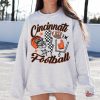 Retro Cincinnati Football Crewneck Sweatshirt / T-Shirt, Vintage Cincinnati Sweatshirt, Bengals Shirt