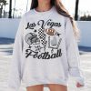 Retro Las Vegas Football Crewneck Sweatshirt / T-Shirt, Vintage Style Las Vegas Football Shirt, Las Vegas Fans gift