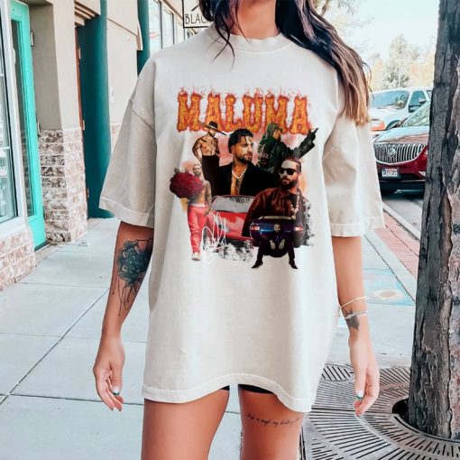 Vintage Maluma Shirt, Maluma Bootleg Shirt, Retro Maluma Shirt For Fan, Maluma Unisex Y2k Clothing,Maluma Fan Gift