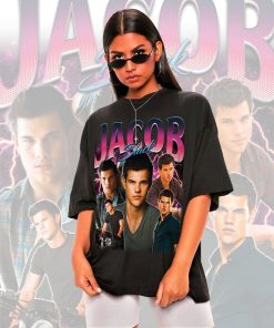 Retro Jacob Black Shirt-Jacob Black Tshirt,Jacob Black T shirt,Edward Cullen Shirt,Robert Pattinson Shirt