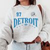 Vintage Detroit Football Crewneck Sweatshirt / T-Shirt, Lions Sweatshirt, Retro Detroit Football Sweatshirt,