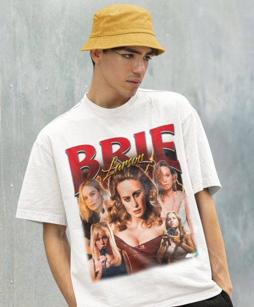 Retro Brie Larson Shirt -Brie Larson Tshirt,Brie Larson T-shirt,Brie Larson T shirt,Brie Larson Sweatshirt