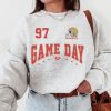 Vintage San Francisco Game Day Football Crewneck Sweatshirt / T-Shirt, The Niners