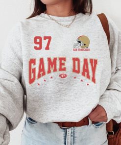 Vintage San Francisco Game Day Football Crewneck Sweatshirt / T-Shirt, The Niners