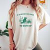 It's Never Too Late To Give Up, Vintage Drawing T Shirt, Raccoon T Shirt, Sarcastic T Shirt, Unisex