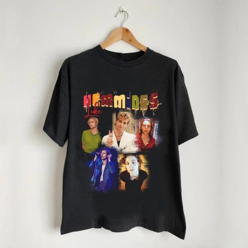 Limited Luke Hemmings Shirt, Vintage Luke Hemmings 90s Shirt, Retro Luke Hemmings Shirt For Fan