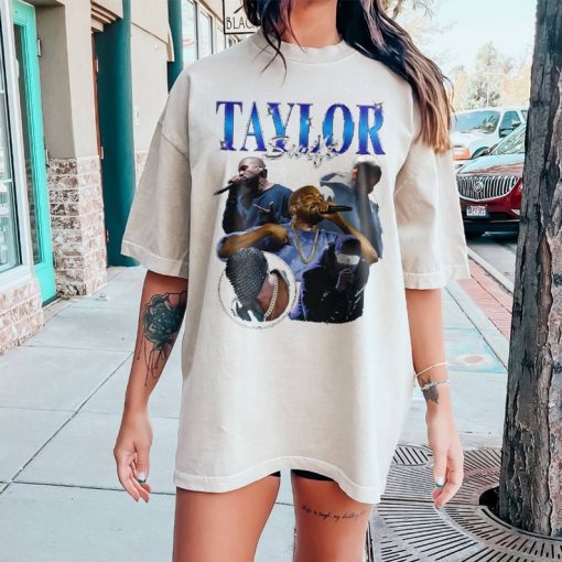 Vintage Taylor Kanye West 90s Shirt,Retro Taylor Kanye West For Fan,Swiftie Kanye West Unisex Y2k Clothing