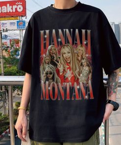 Limited Hannah Montana Shirt, Vintage Hannah Montana 90s Shirt, Retro Hannah Montana Shirt For Fan