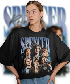 Limited Spencer Reid Shirt, Vintage Spencer Reid 90s Shirt, Retro Spencer Reid Shirt For Fan