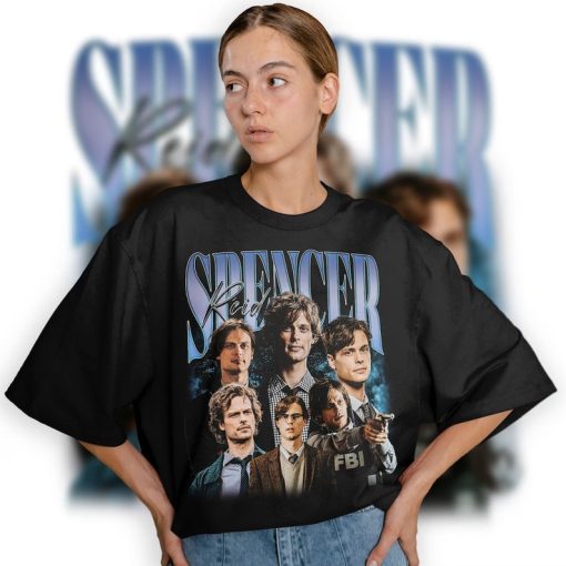 Limited Spencer Reid Shirt, Vintage Spencer Reid 90s Shirt, Retro Spencer Reid Shirt For Fan