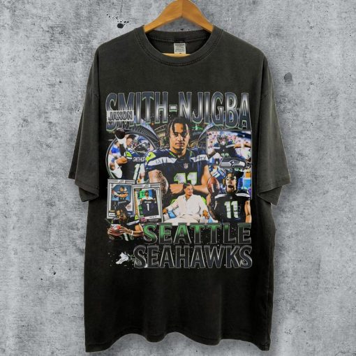 Vintage 90s Graphic Style JAXON SMITH-NJIGBA T-Shirt, Jaxon Smith Tee, Football Bootleg Shirt, Football T-Shirt